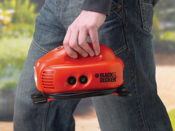 Auto kompresor BLACK+DECKER ASI200-XJ (crna boja)-2
