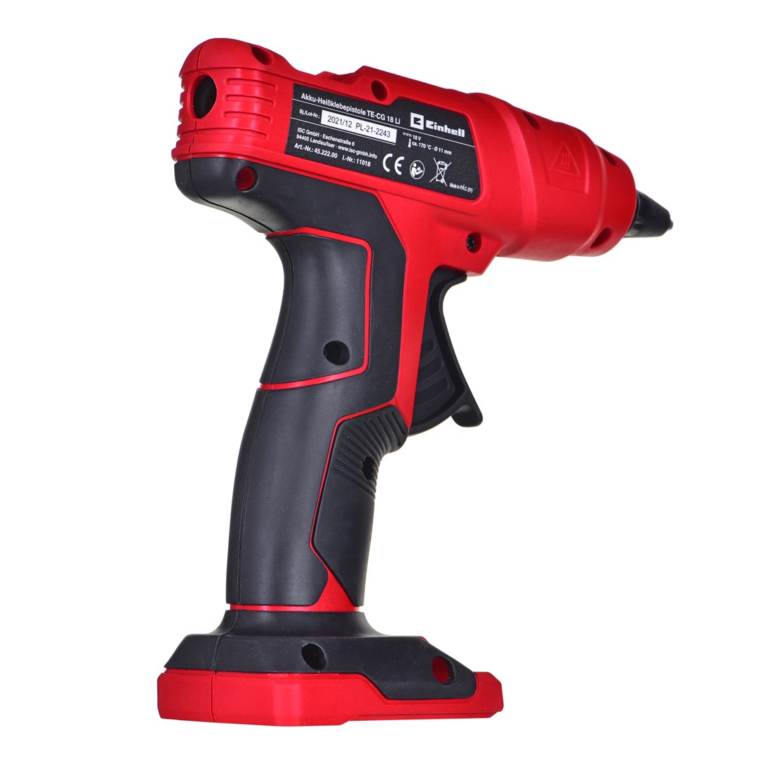 Glue gun TE-CG 18 Li-Solo AKU EINHELL Black, Red-2