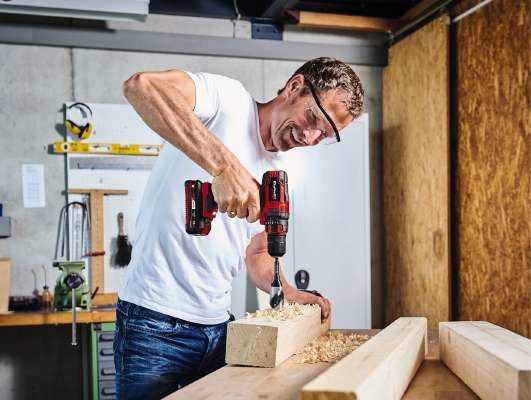 Cordless Drill AKU TC-CD 18/35 Li-Solo EINHELL Black, Red-4