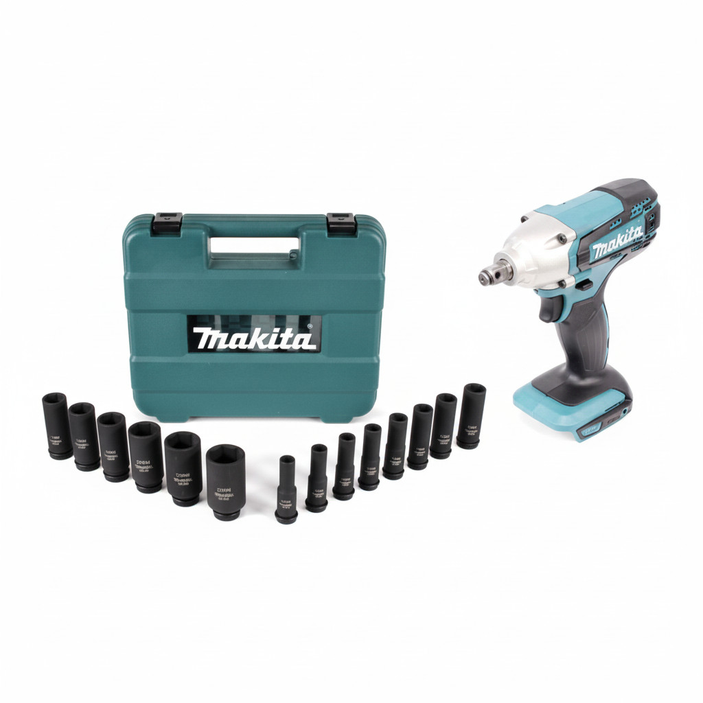 Električni ključ MAKITA DTW190Z (1/2", 2300 RPM, 190 N⋅m, 18 V, crna, plava)-1