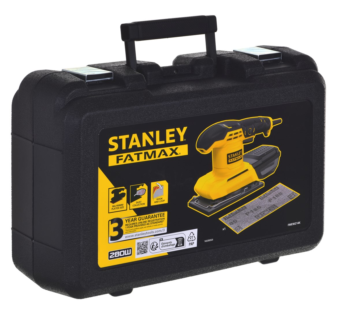 Orbitalna brusilica STANLEY FMEW214K-QS (280W)-8