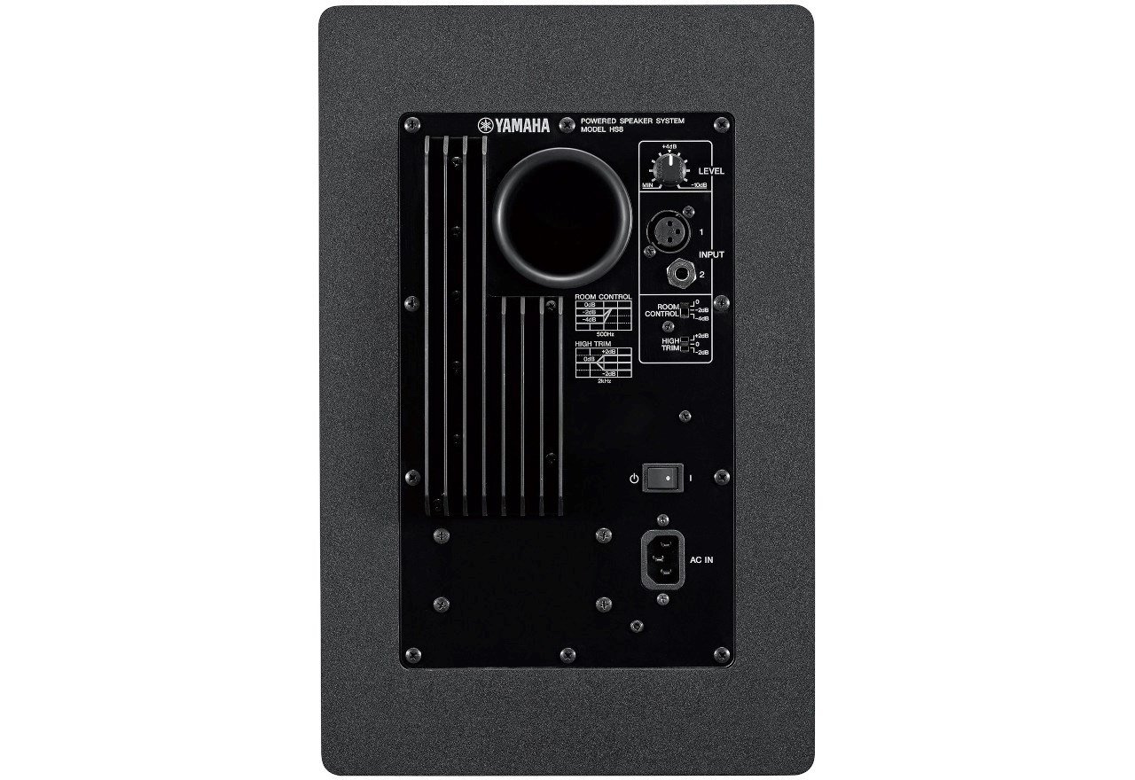 Loudspeaker YAMAHA HS8 2-way Black Wired 120 W-3