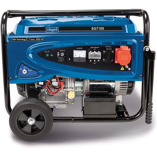 Generator SCHEPPACH SG7100 (5,5 KW, 12/230/400V)-1