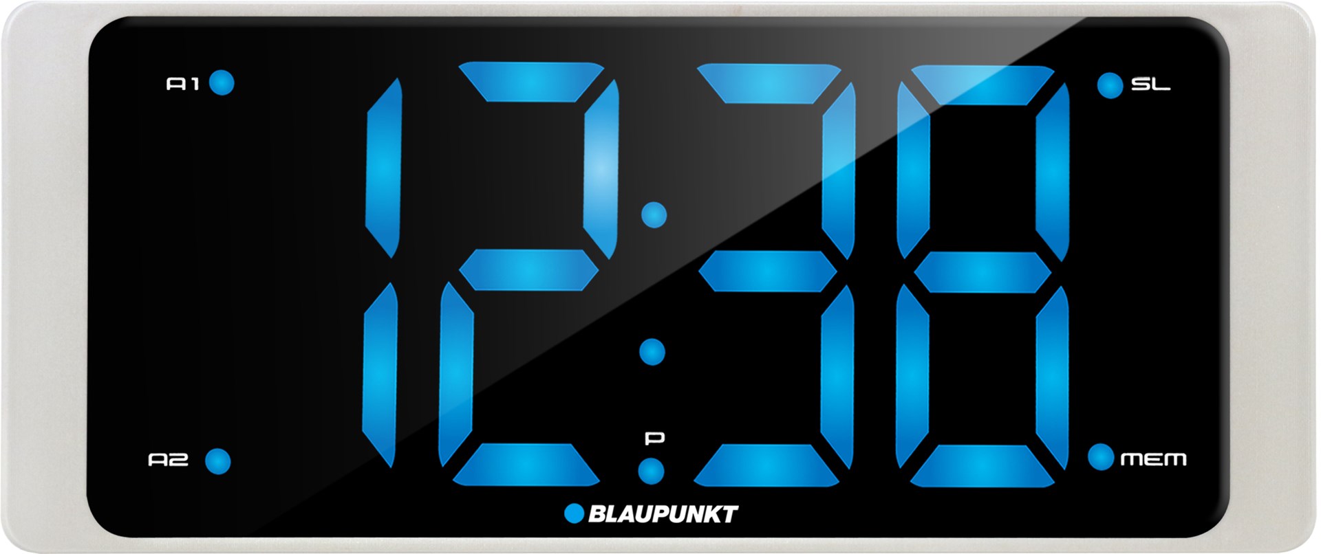 Digitalni alarm sat BLAUPUNKT CR16WH (FM radio, USB punjenje, Snooze funkcija, 24h format, PLL podrška)-0