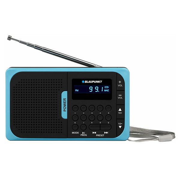 Blaupunkt PR5BL radio Analog Black,Blue