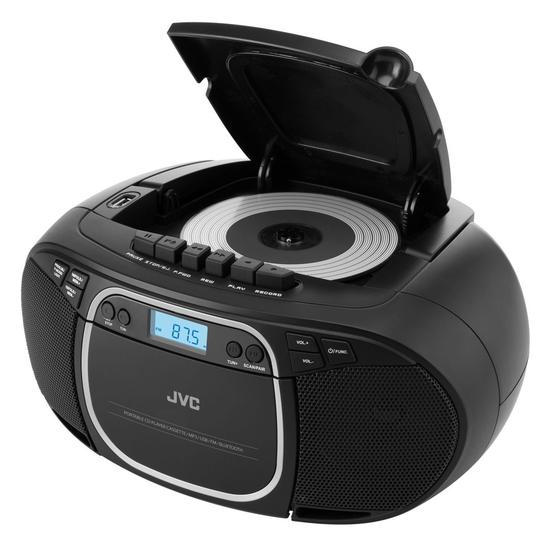 JVC RC-E451B CD player Portable CD player Black-3