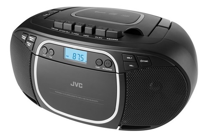 JVC RC-E451B CD player Portable CD player Black-0