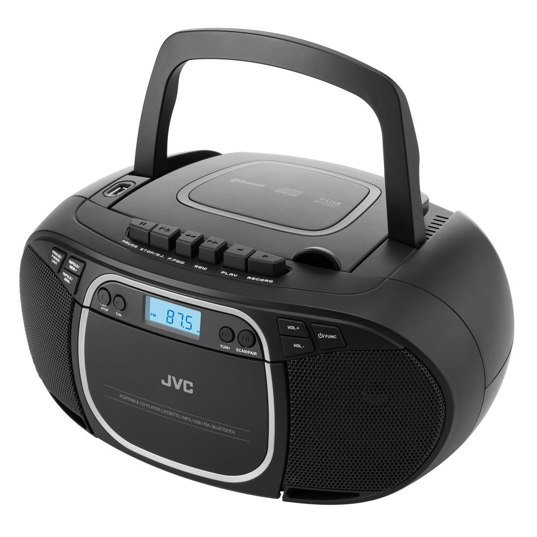 JVC RC-E451B CD player Portable CD player Black-4