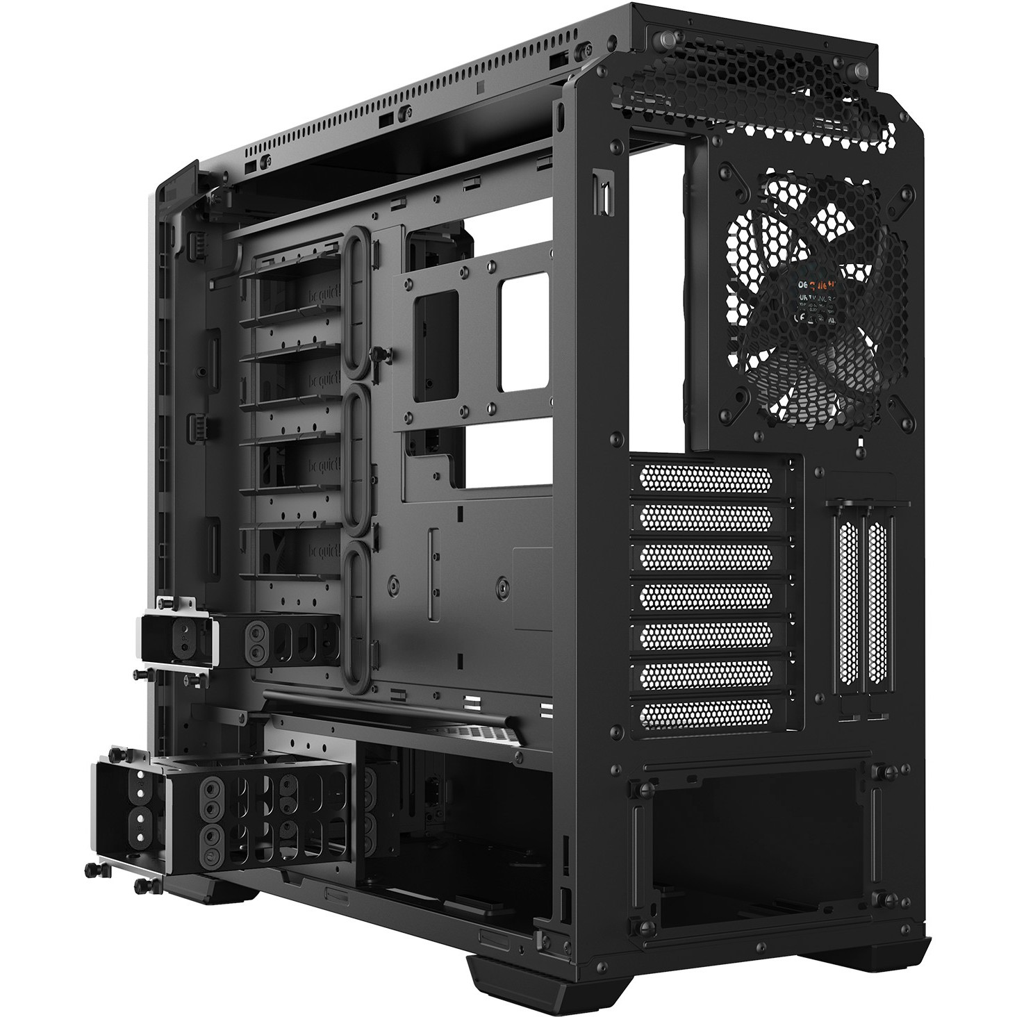 Računalno kućište BE QUIET! Silent Base 601 Window Midi Tower Black (prozor na boku, crna)-4