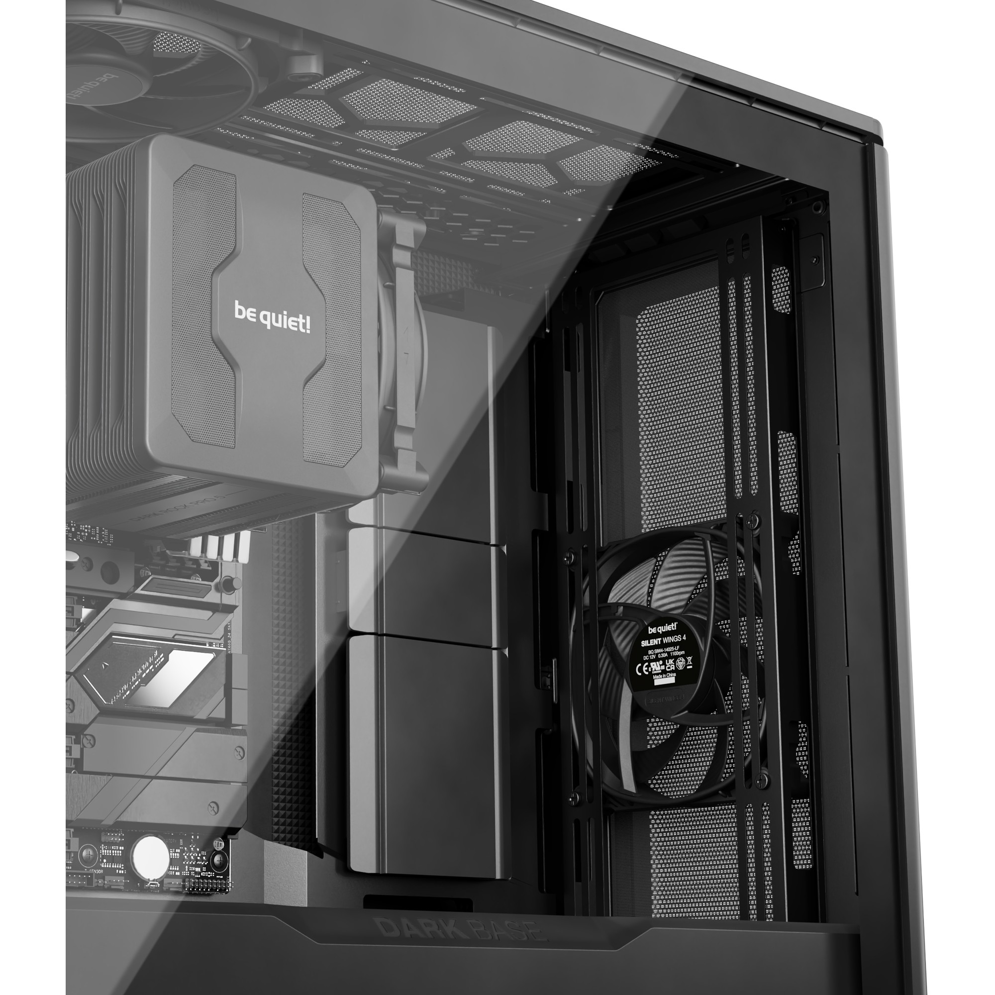 Kućište za računalo BE QUIET! Dark Base 701 (Crna)-10