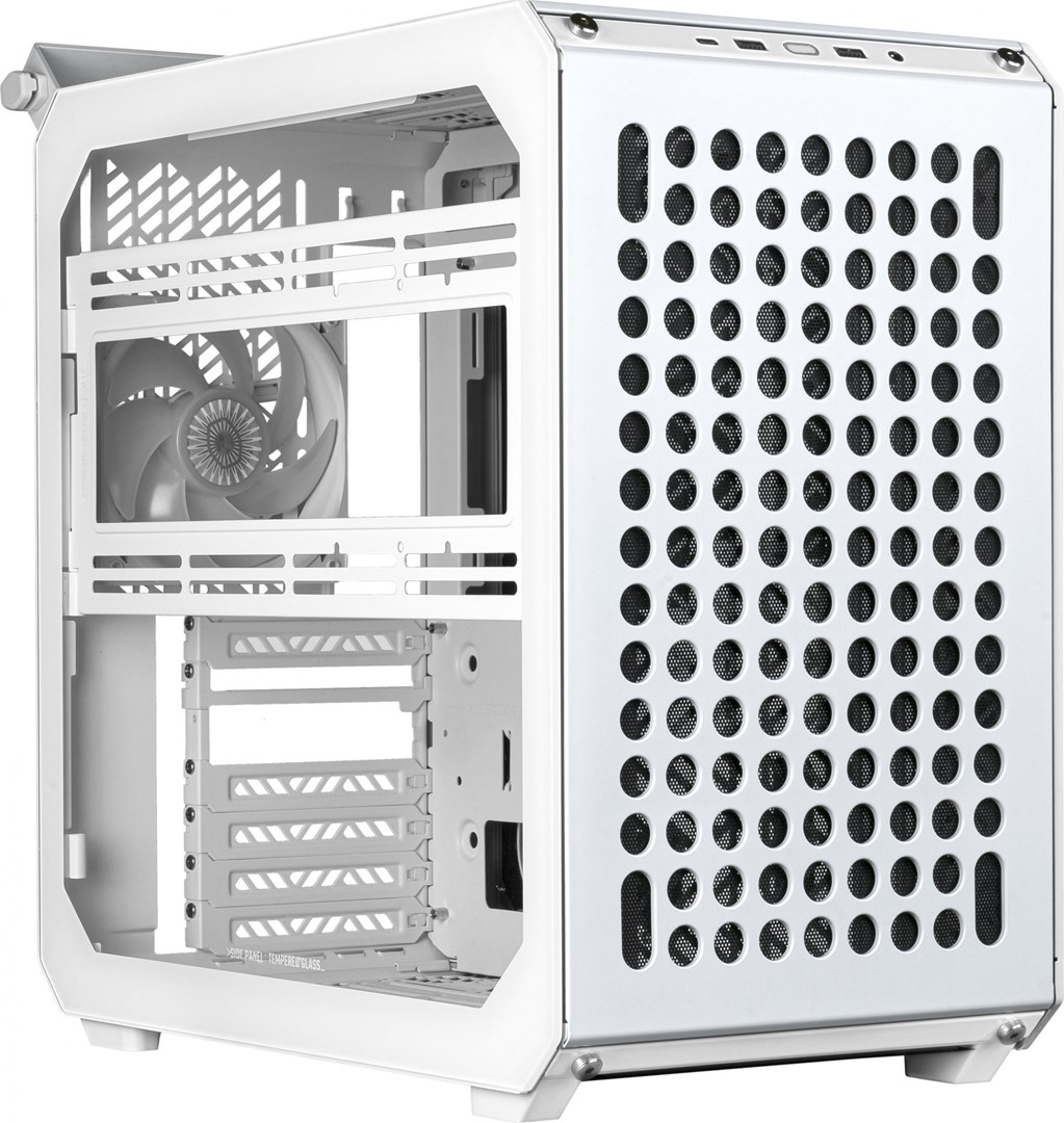 Kućište za računalo COOLER MASTER Qube 500 (Midi tower, bijelo)-0