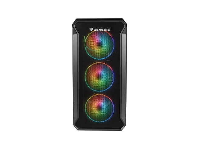 Kućište GENESIS Irid 503 ARGB NPC-1559 (Micro ATX, Mini ITX; crna boja)-2
