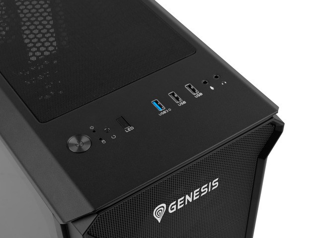 Kućište GENESIS Irid 503 ARGB NPC-1559 (Micro ATX, Mini ITX; crna boja)-5