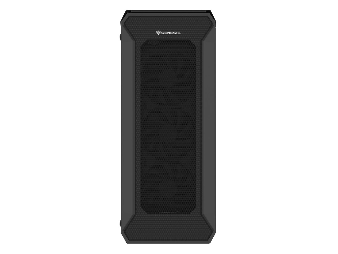PC kućište GENESIS Irid 505F Midi Tower Black (3x 120 mm prednji ventilatori, 2x 120 mm gornji ventilatori, podržava ATX, micro ATX, Mini-ITX matične ploče, težina 7.1 kg)-0