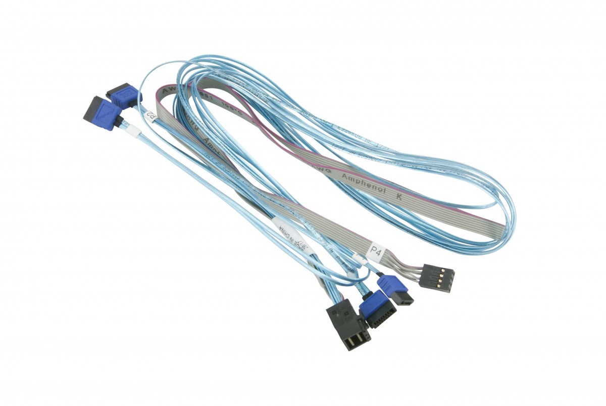 SATA KABEL SUPERMICRO CBL-SAST-0699 (sata i, muški/ženski, 90 m, plava, siva)-0