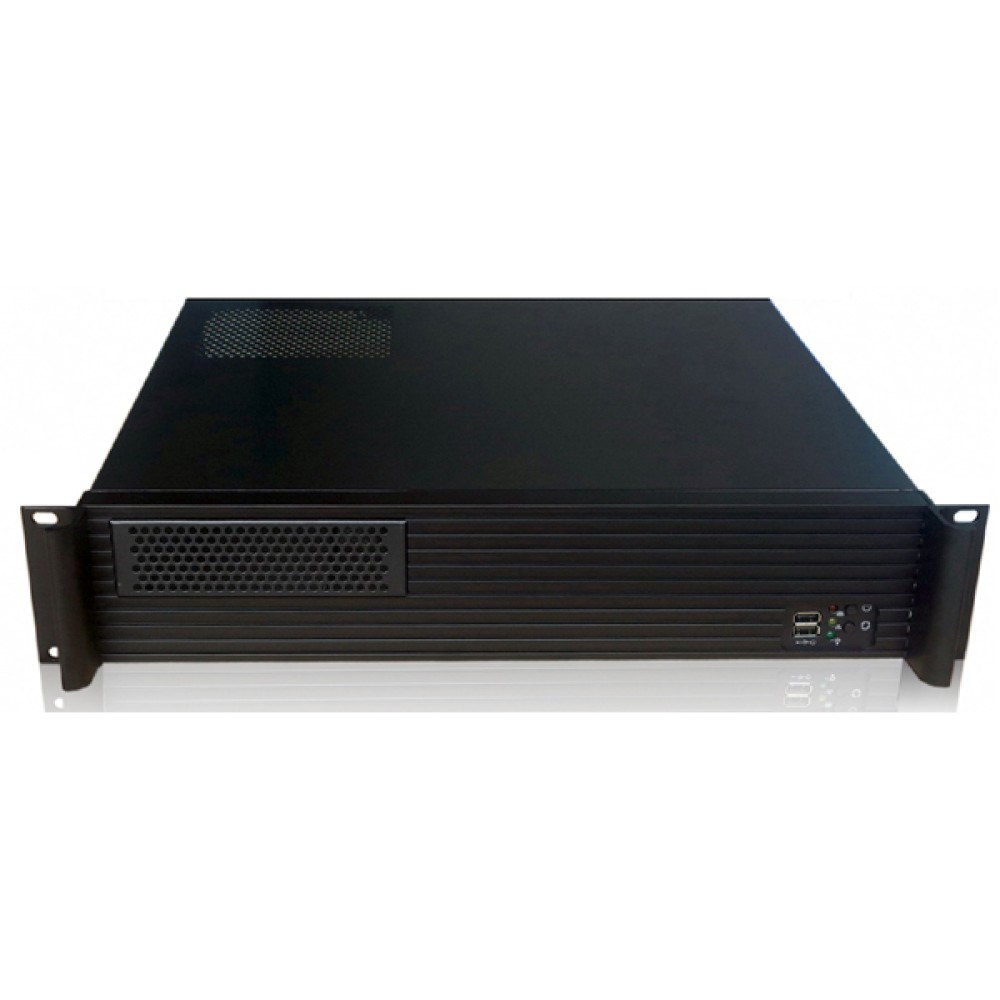 Računalni kućište TECHLY I-CASE IPC-240L Rack Crno-0