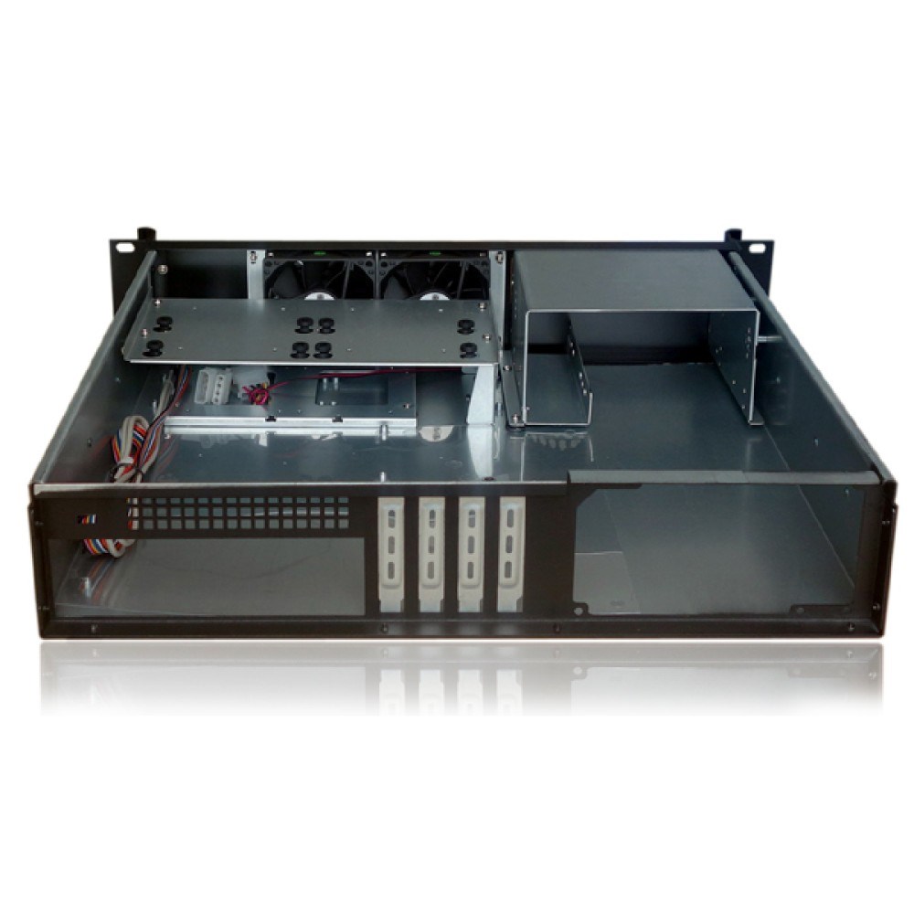 Računalni kućište TECHLY I-CASE IPC-240L Rack Crno-2