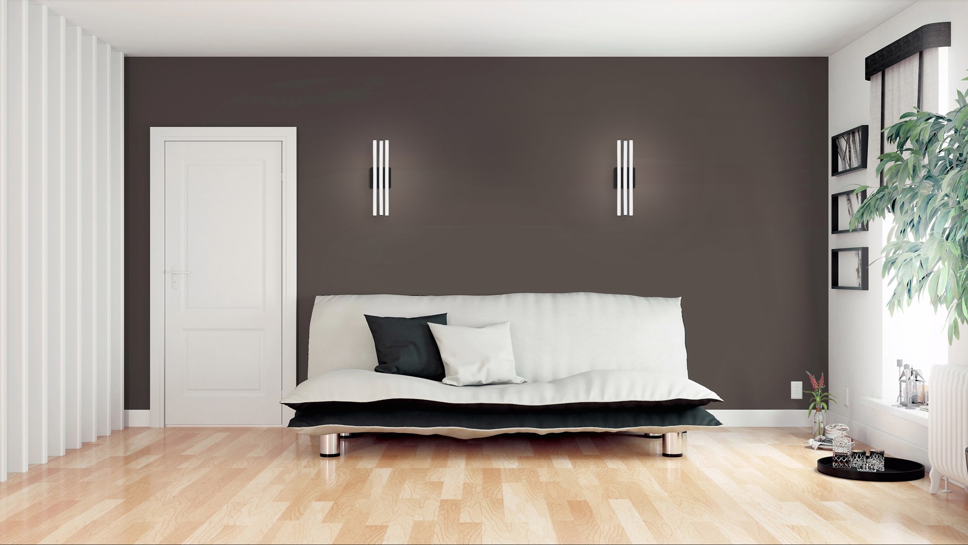 LED zidna lampa ACTIVEJET AJE-LOGAN (bijela, 5W, 400lm, 3000K)-8