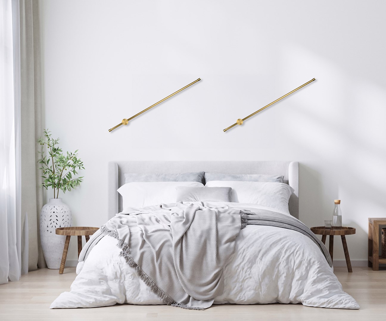 Zidna LED lampa ACTIVEJET AJE-HILTON Patina WW (9W, 3000K, Patina boja)-11