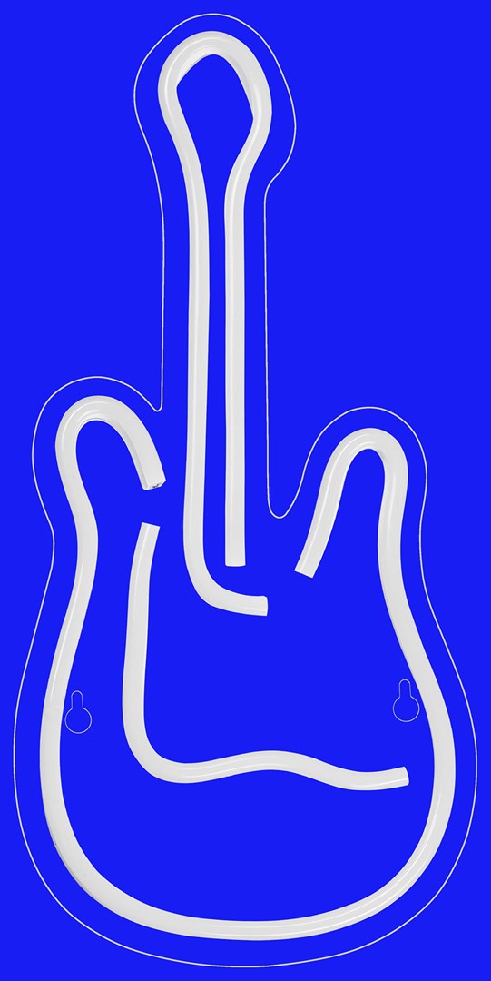Neonska LED gitara ACTIVEJET AJE-NEON GUITAR (neon svjetlo, oblik gitare, multicolor)-9