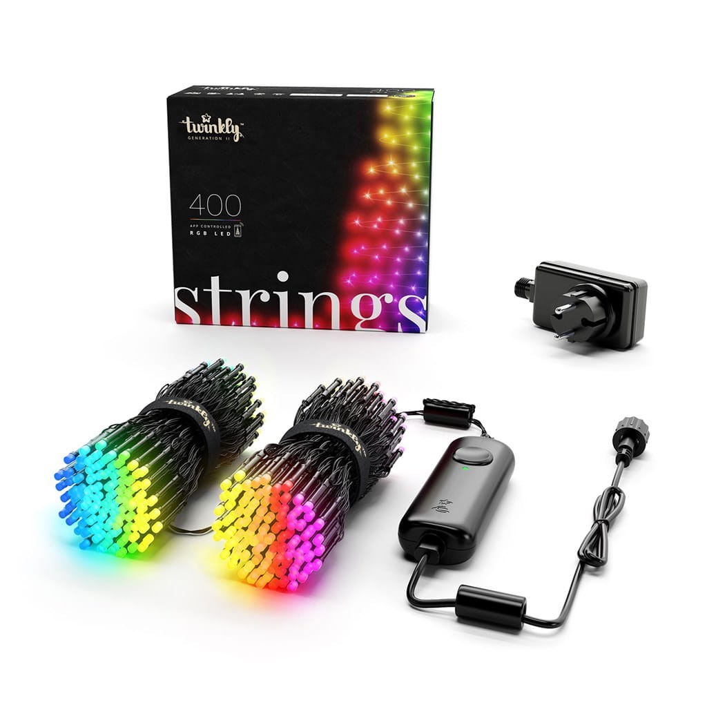 Božićne svjetiljke TWINKLY SMART STRINGS 400 LED 32M (32 metra, 400 LED dioda)