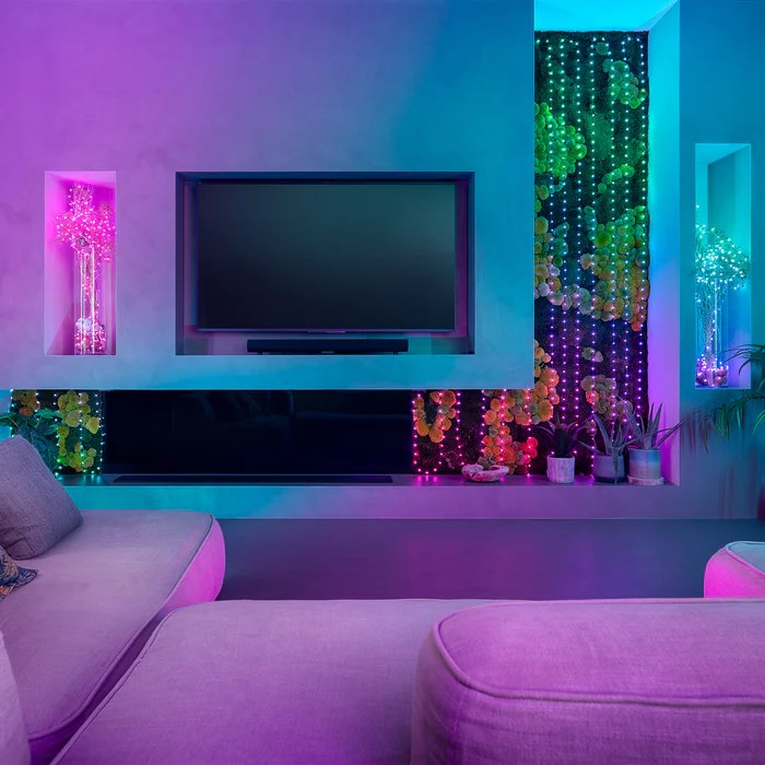 Svjetleće bombone TWINKLY 100 lampica u obliku perli RGB LEDs (zelena žica, USB-C)-5