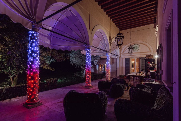 Svjetleći niz TWINKLY Strings - 250 RGB+W (prozirni kabel, tip utičnice F)-2