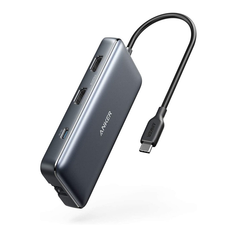 USB hub ANKER (USB 3.2 Gen 1, 3.1 Gen 1, USB-C) crna-0