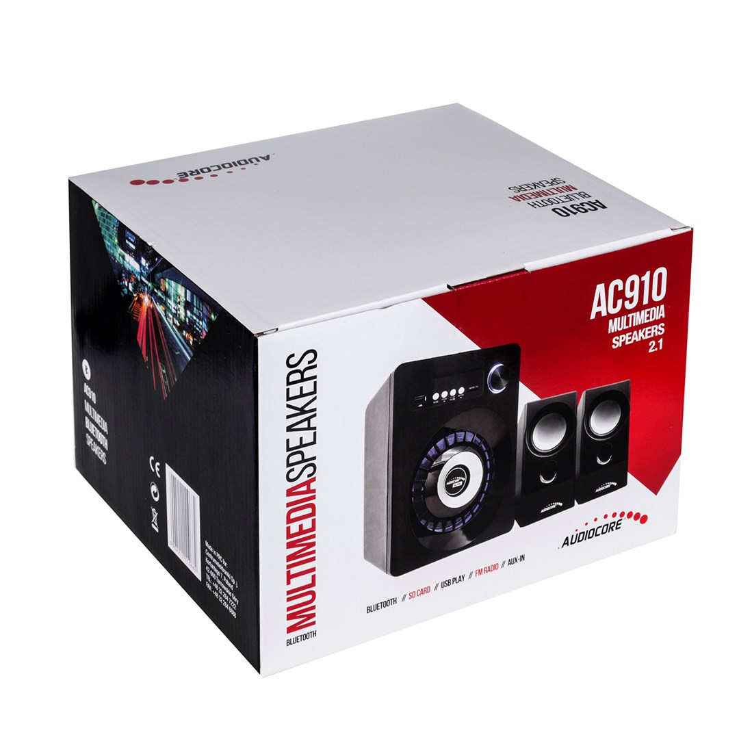 Zvučnici AUDIOCORE AC910 (Bluetooth, 10W, za PC/Laptop, crna)-2