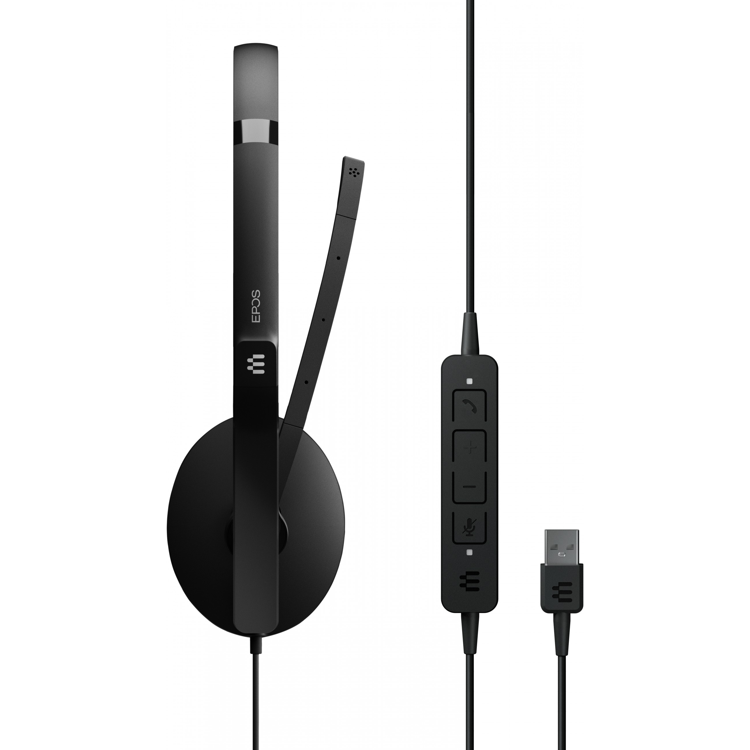 Slušalice EPOS ADAPT 160 USB II (Binaural, Head-band, USB Type-A, Wired, Crne)-4