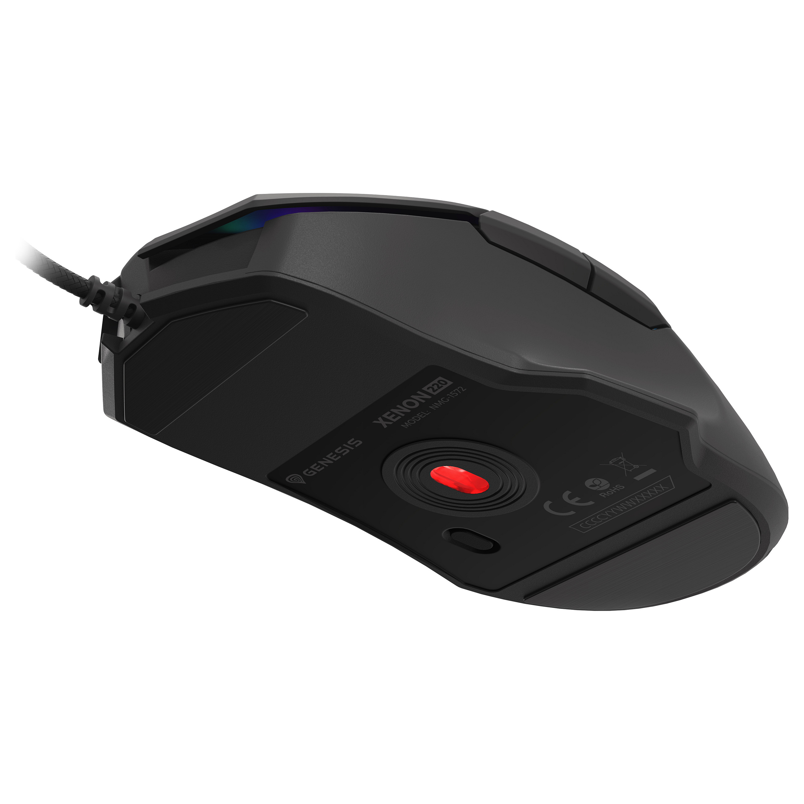 Miš GENESIS Xenon 220 G2 (Gaming, Ambidextrous, USB Type-A, Optički, 12800 DPI)-9