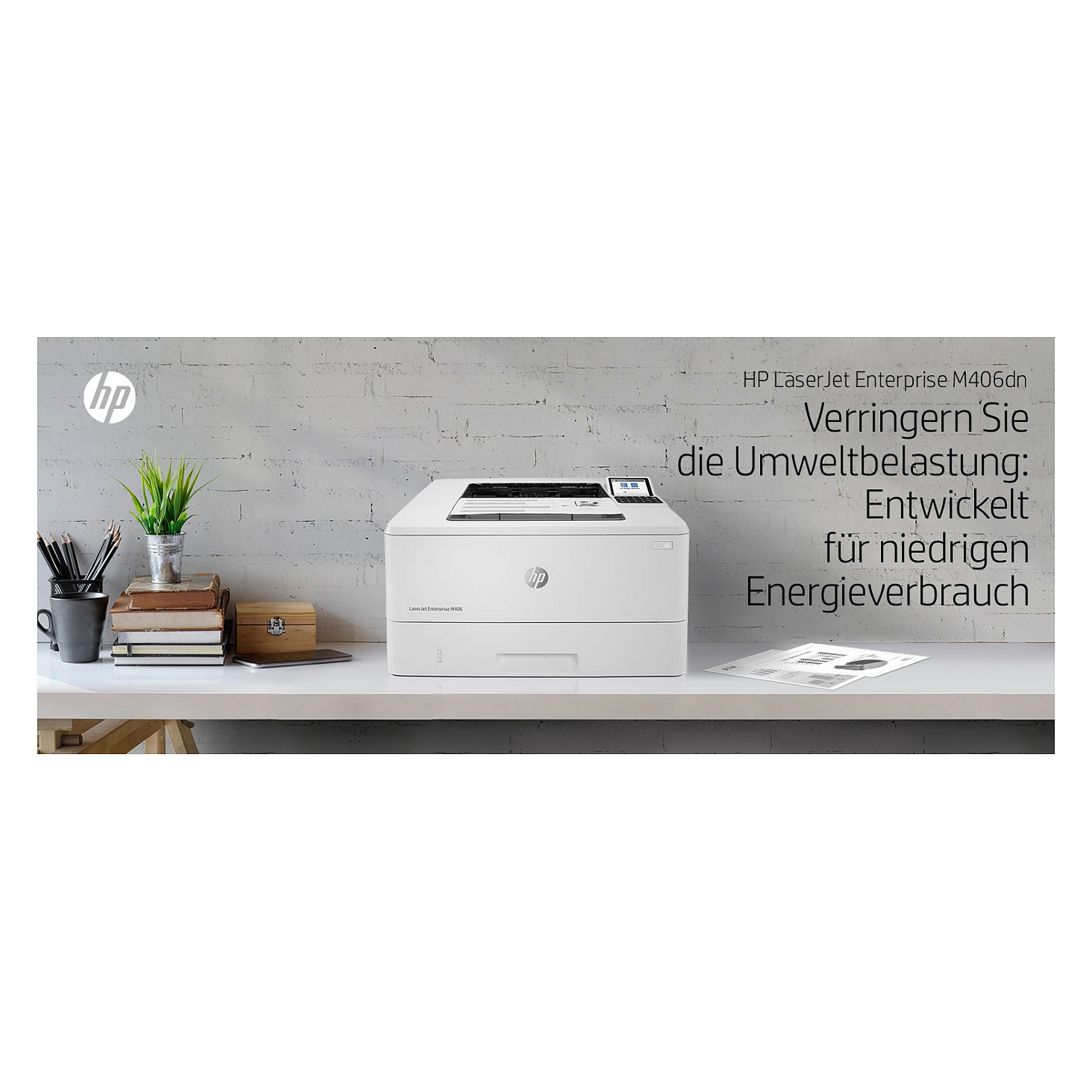 HP LaserJet Enterprise M406dn, Black and white, Printer for Business, Print, Compact Size; Strong Security; Two-sided printing; Energy Efficient; Front-facing USB printing-22