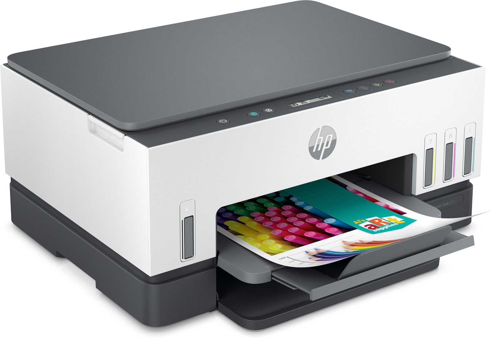 Pisač HP Smart Tank 670 All-in-One (Thermal inkjet, A4, 4800 x 1200 DPI, 12 ppm, Wi-Fi)-2