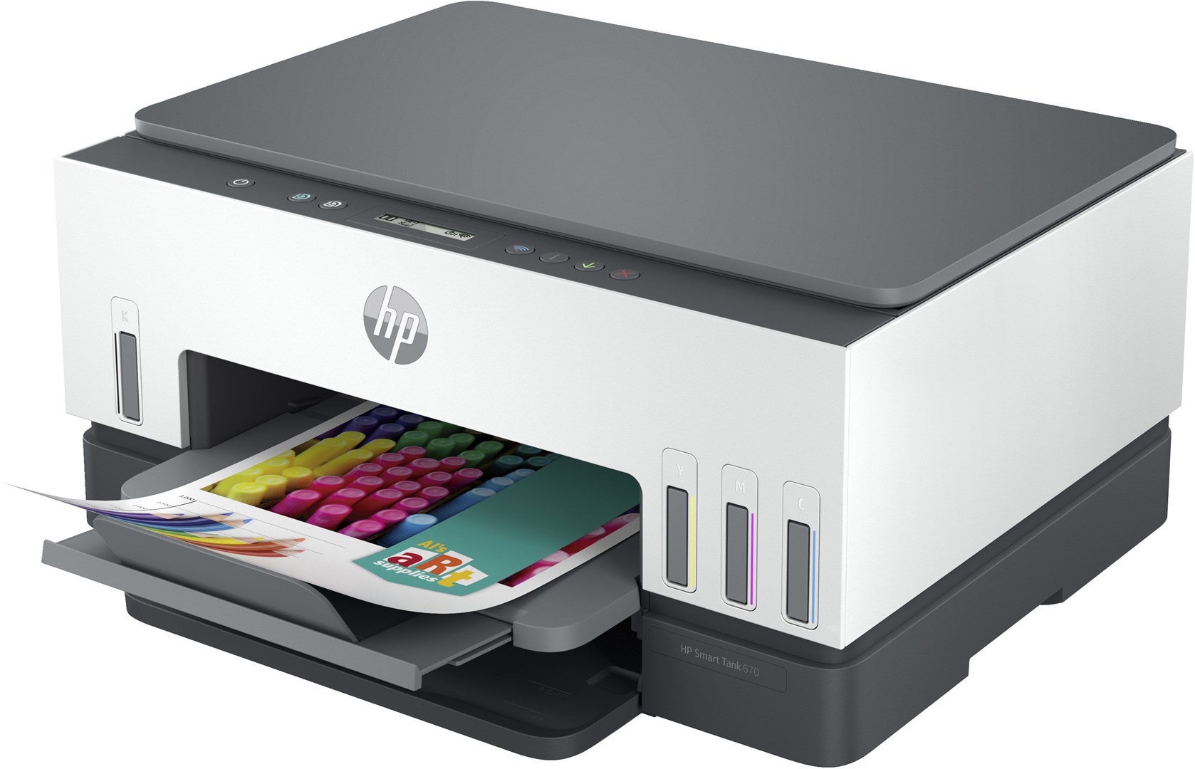 Pisač HP Smart Tank 670 All-in-One (Thermal inkjet, A4, 4800 x 1200 DPI, 12 ppm, Wi-Fi)-1