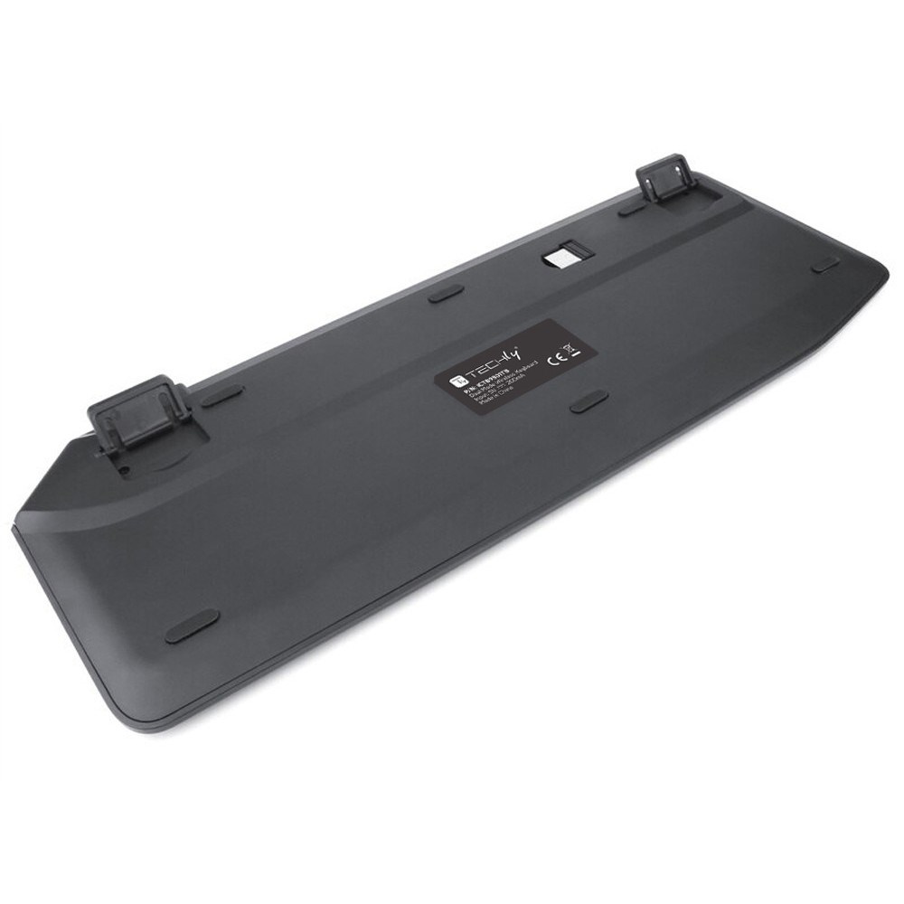 Techly ICTB9801TB keyboard Universal RF Wireless + Bluetooth QWERTY US English Black – internacionalna non HR tipkovnica-10
