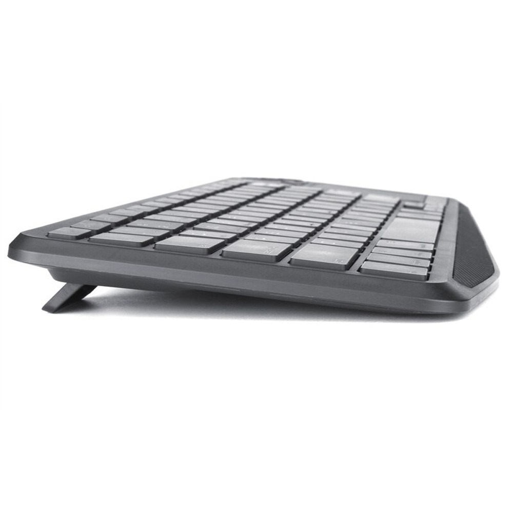 Techly ICTB9801TB keyboard Universal RF Wireless + Bluetooth QWERTY US English Black – internacionalna non HR tipkovnica-7