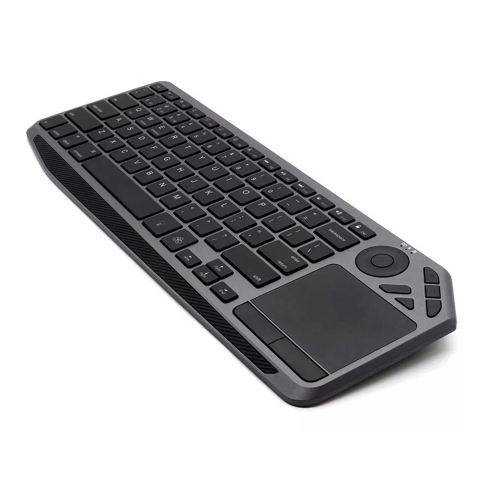 Techly ICTB9801TB keyboard Universal RF Wireless + Bluetooth QWERTY US English Black – internacionalna non HR tipkovnica-2