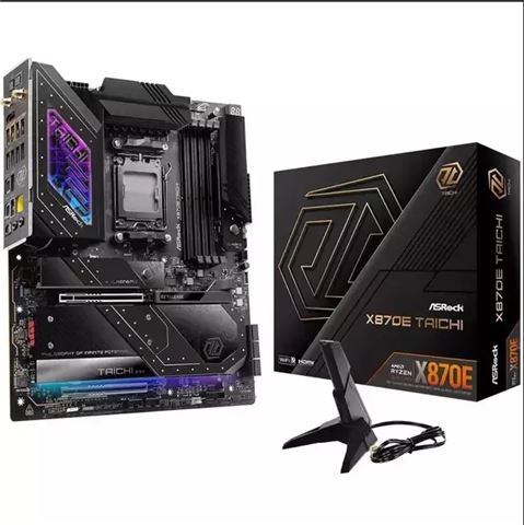 Matična ploča ASROCK X870E Taichi (Socket AM5, AMD X870E, DDR5, PCIe 5.0 x16, USB 3.2, Wi-Fi 7)-0