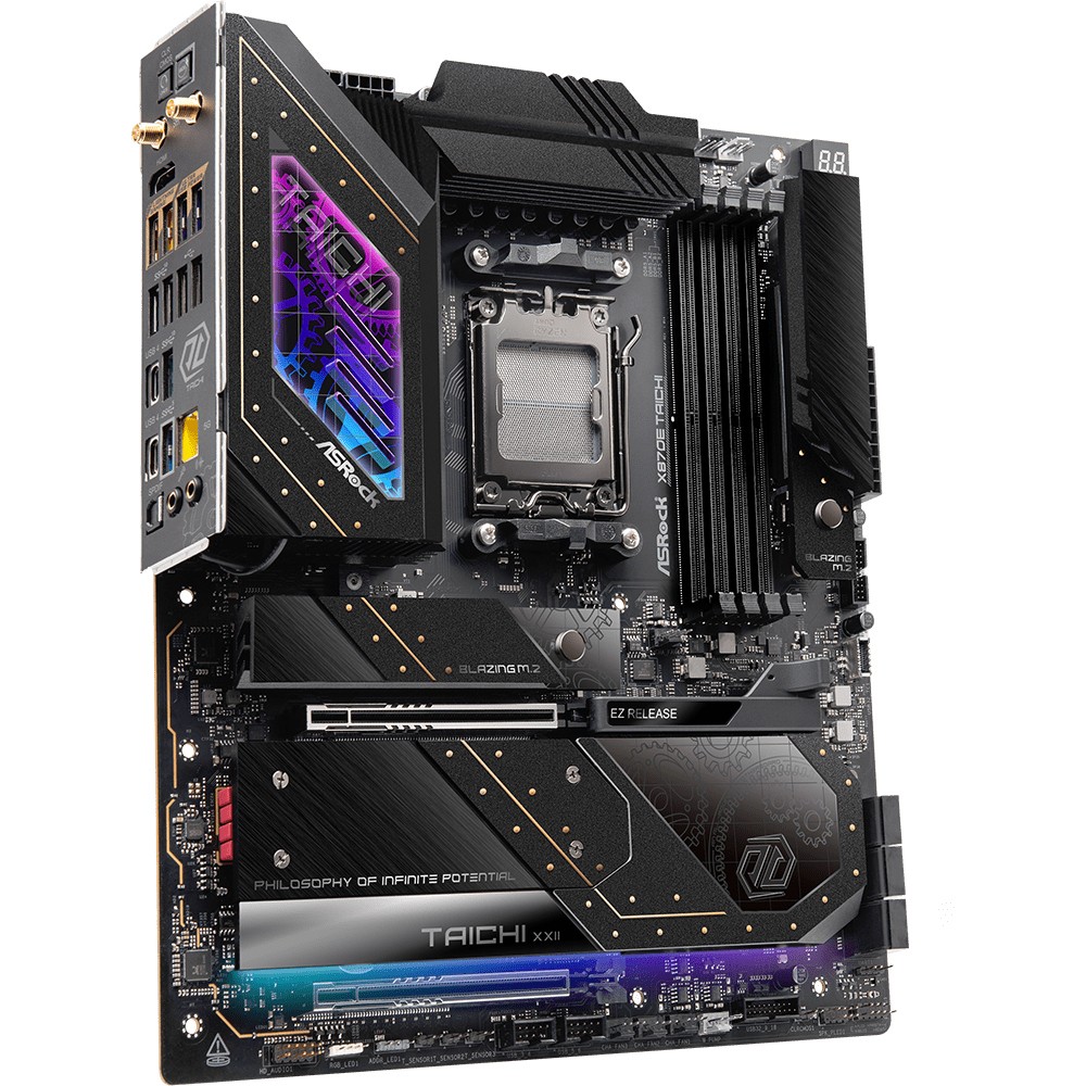 Matična ploča ASROCK X870E Taichi (Socket AM5, AMD X870E, DDR5, PCIe 5.0 x16, USB 3.2, Wi-Fi 7)-4