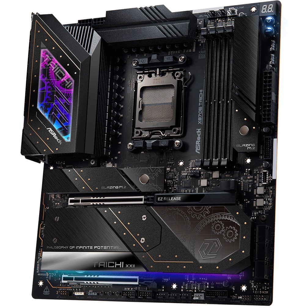Matična ploča ASROCK X870E Taichi (Socket AM5, AMD X870E, DDR5, PCIe 5.0 x16, USB 3.2, Wi-Fi 7)-5