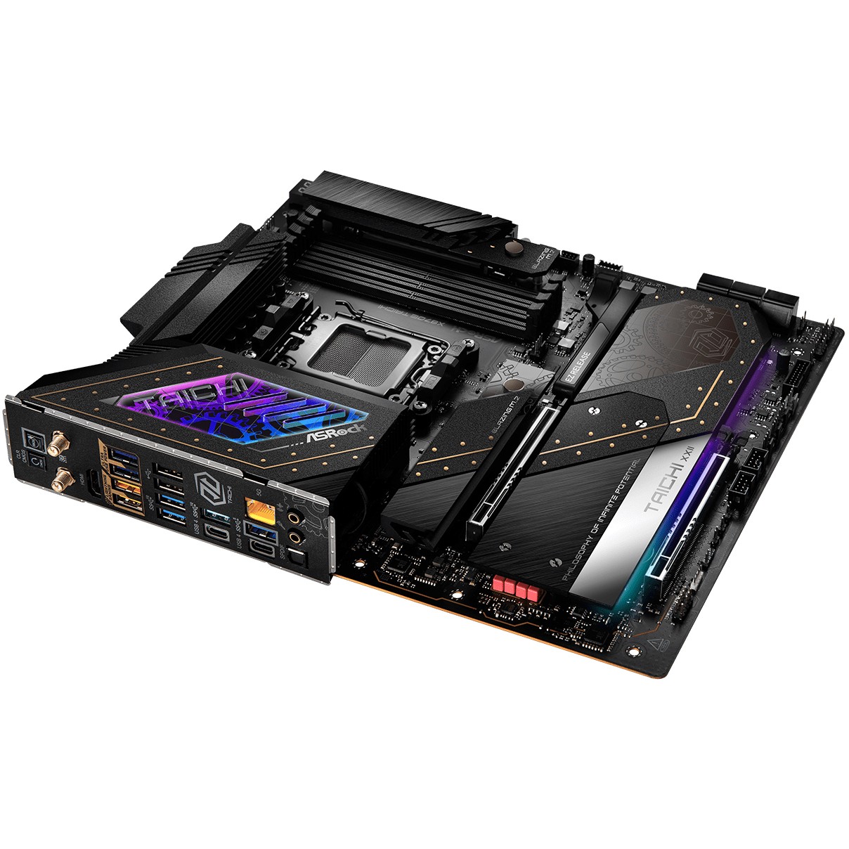 Matična ploča ASROCK X870E Taichi (Socket AM5, AMD X870E, DDR5, PCIe 5.0 x16, USB 3.2, Wi-Fi 7)-7