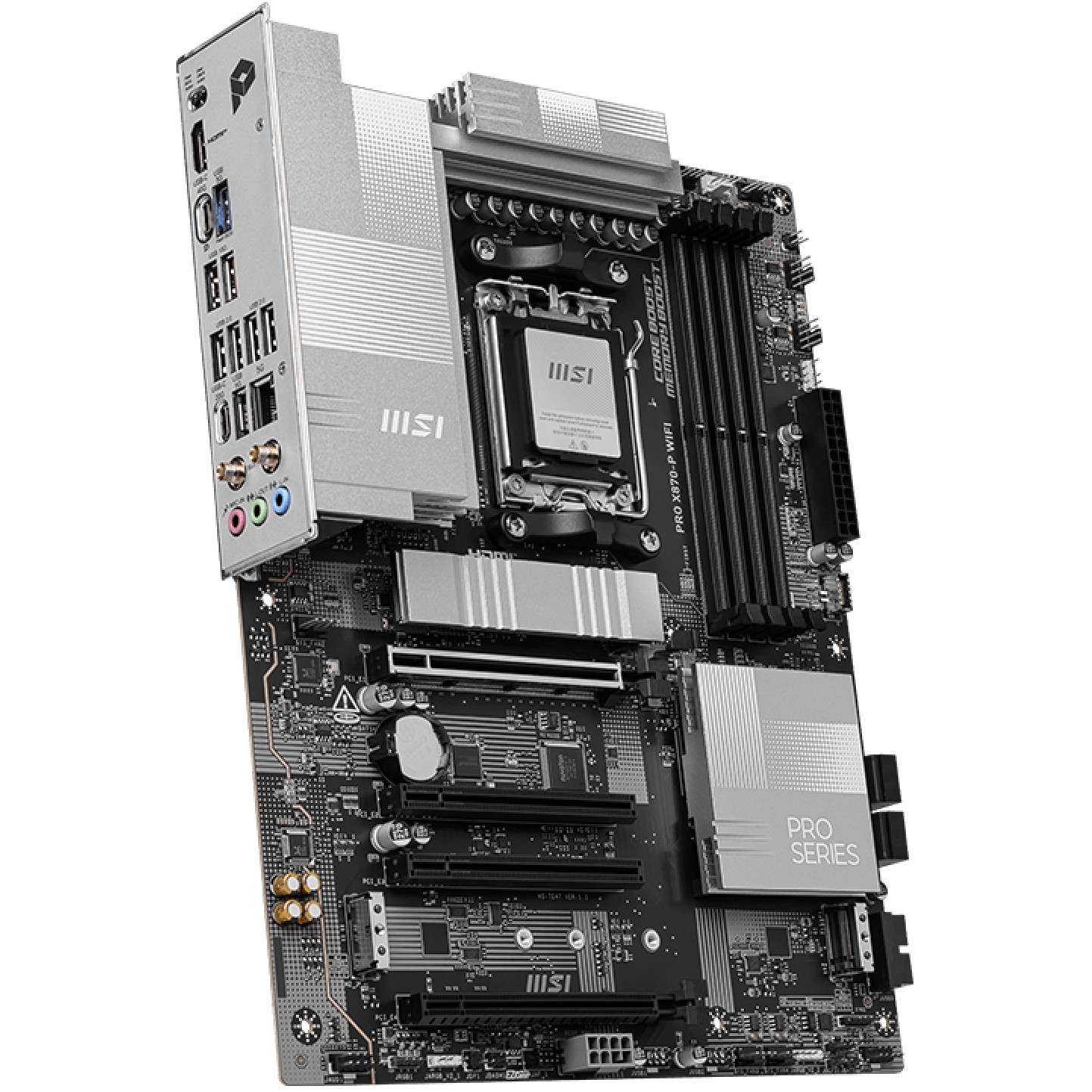 Motherboard MSI PRO X870-P WIFI (ATX, socket am5, amd x870, 4x dimm, ddr5, usb 4.0, usb-c 3.2 gen 2, hdmi, wi-fi 7)-4