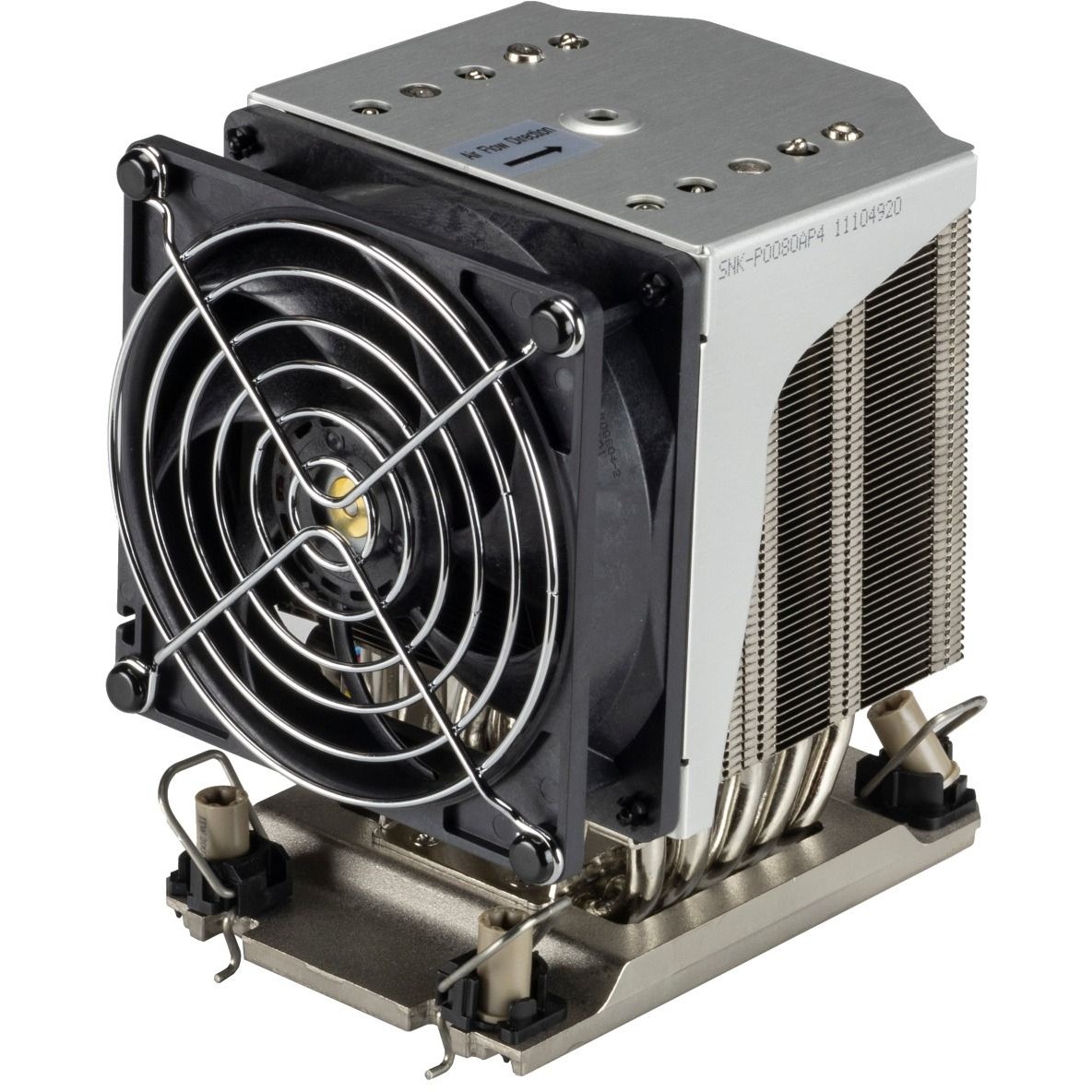 Sustav hlađenja SUPERMICRO SNK-P0080AP4 procesora zračni hladnjak 9.2 cm crna boja, nehrđajući čelik-0