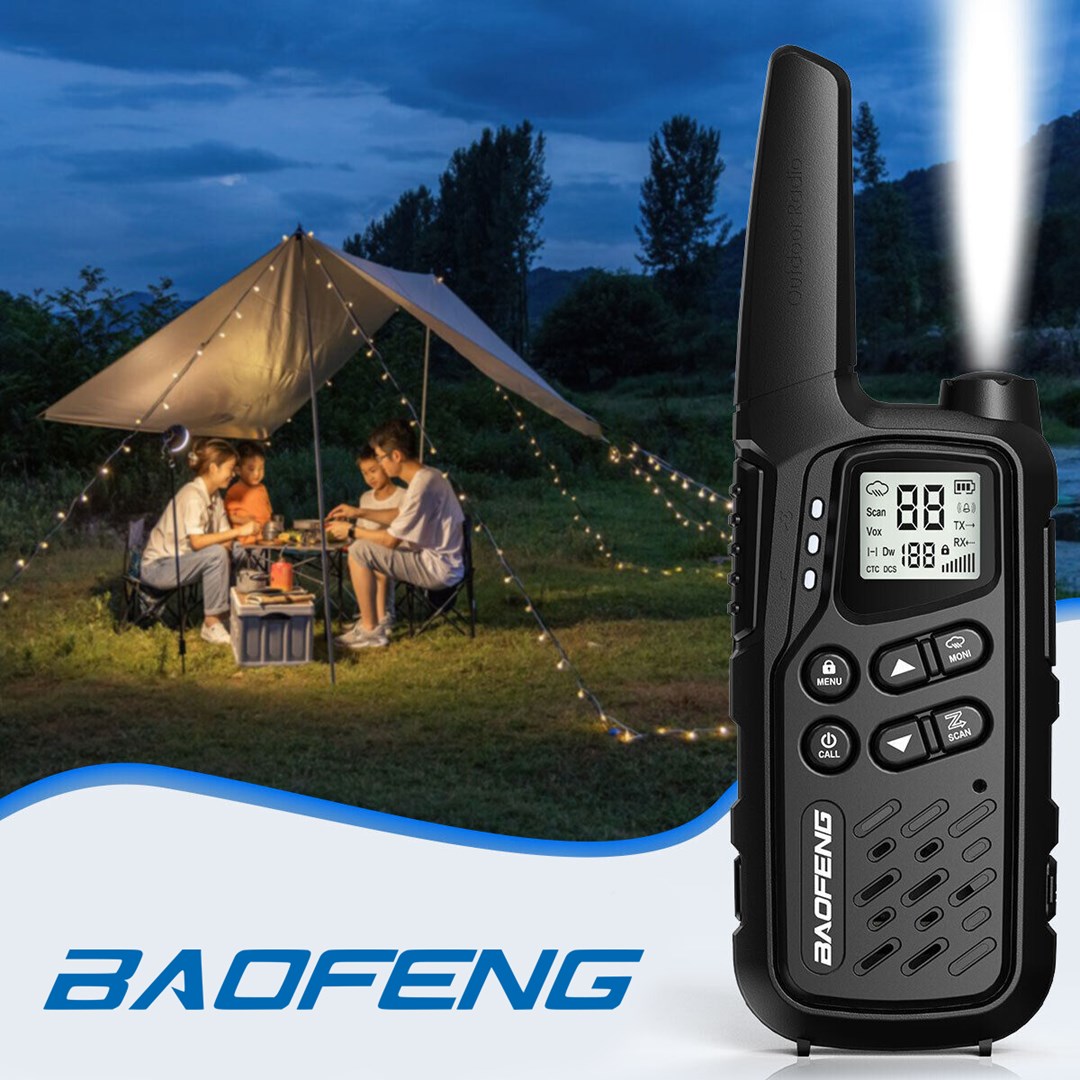 Ručni radio BAOEFENG BF-T25E (crna)-4