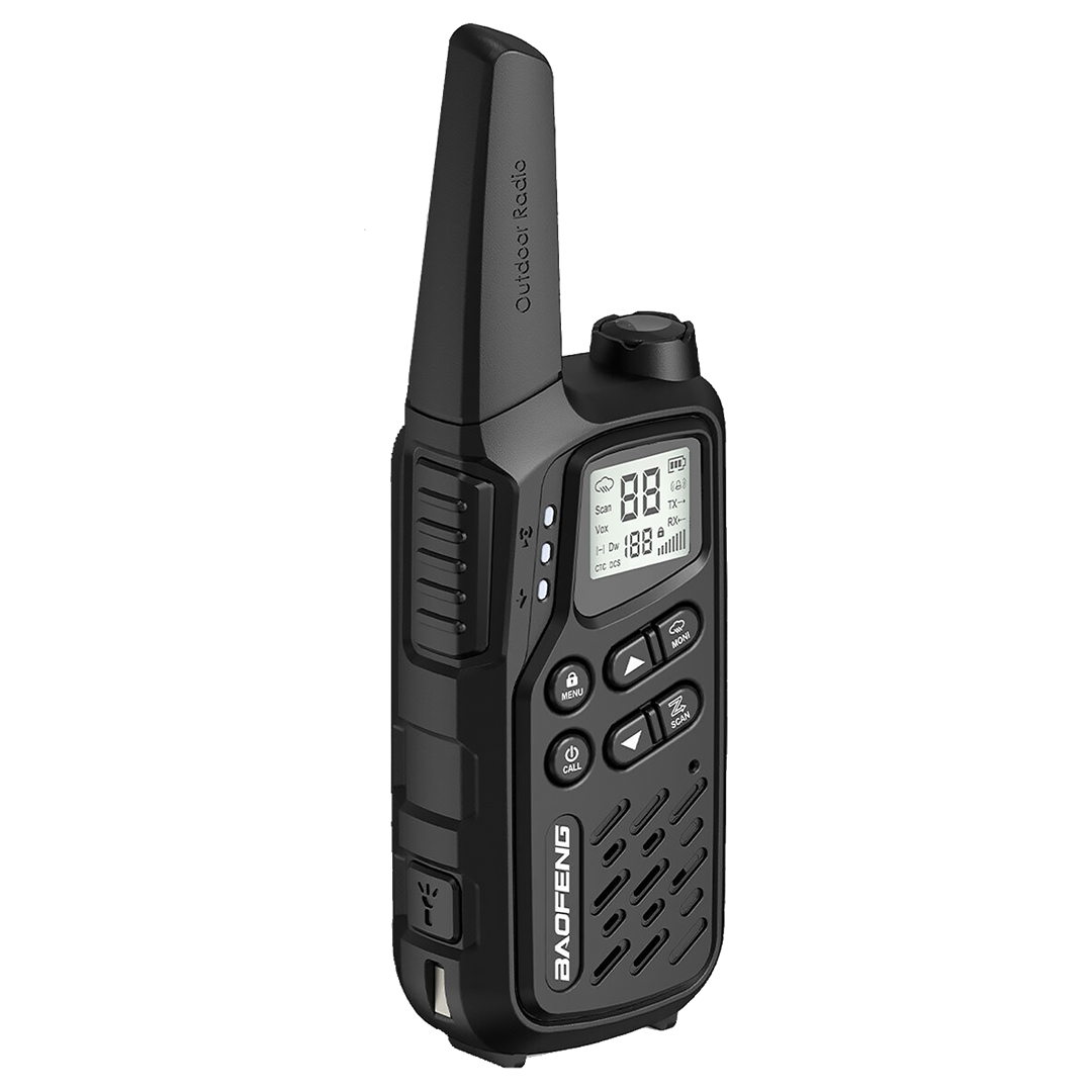 Ručni radio BAOEFENG BF-T25E (crna)-14
