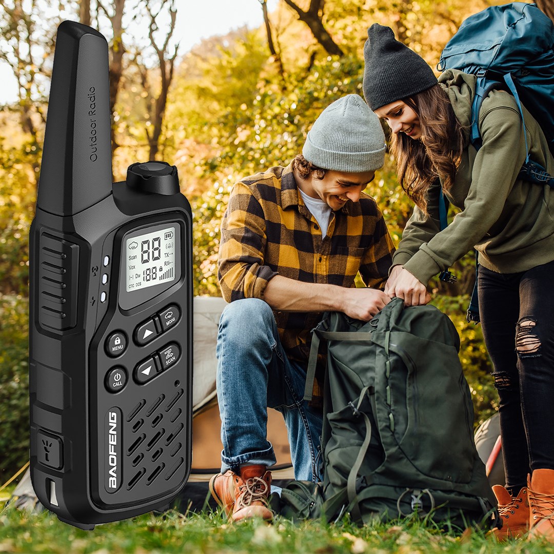 Ručni radio BAOEFENG BF-T25E (crna)-5