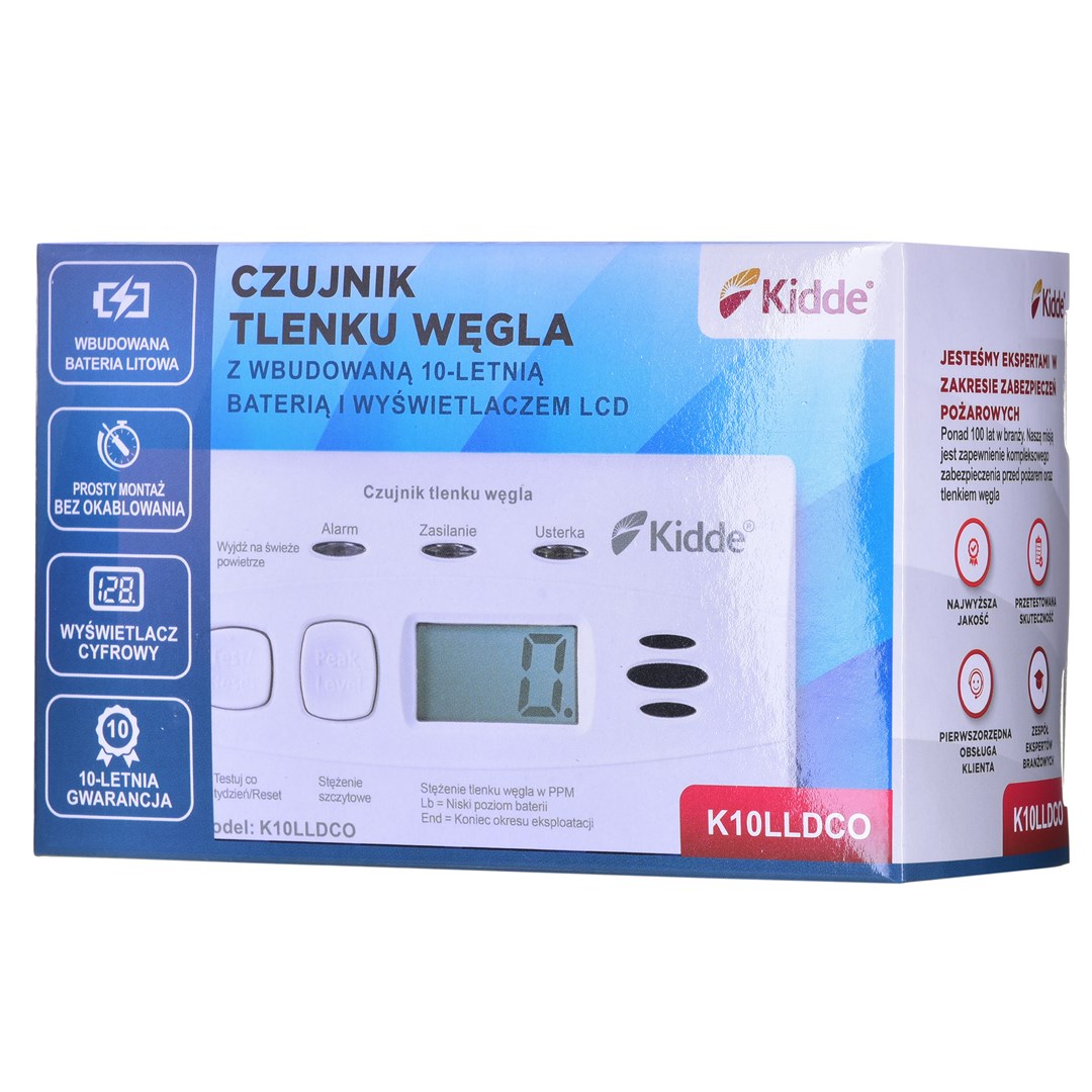 Detektor ugljičnog monoksida KIDDE K10LLDCO-4