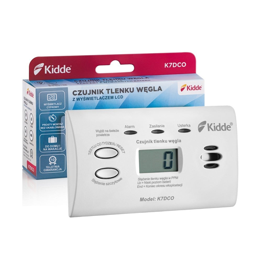 Senzor CO KIDDE K7DCO s LCD prikazom-3