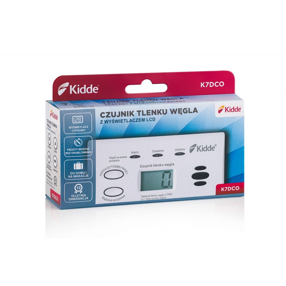 Senzor CO KIDDE K7DCO s LCD prikazom-7