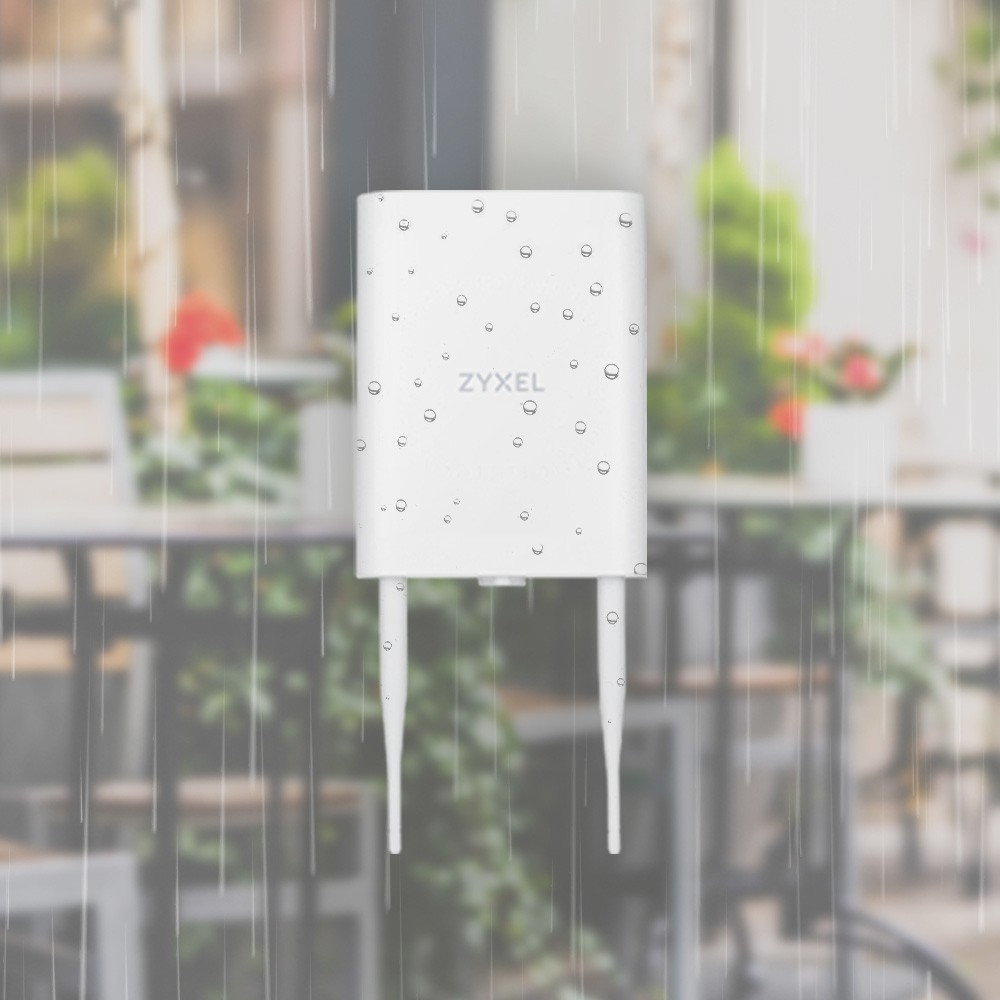Wi-Fi 6 pristupna točka ZYXEL NWA55AXE (2.4GHz(2x2)/5GHz(2x2), PoE+, 1x1G, bijela)-9